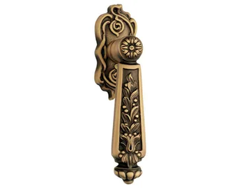 EPOCA - DK chromed brass window handle on rose by LINEA CALI' - view 2